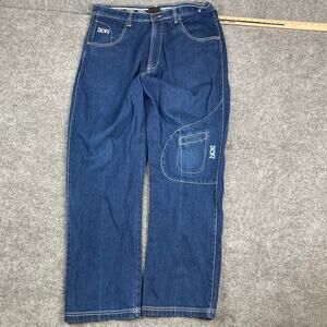 Vintage Don Jeans Mens Size 38 Blue Carpenter Loose Fit Denim Streetwear Y2K